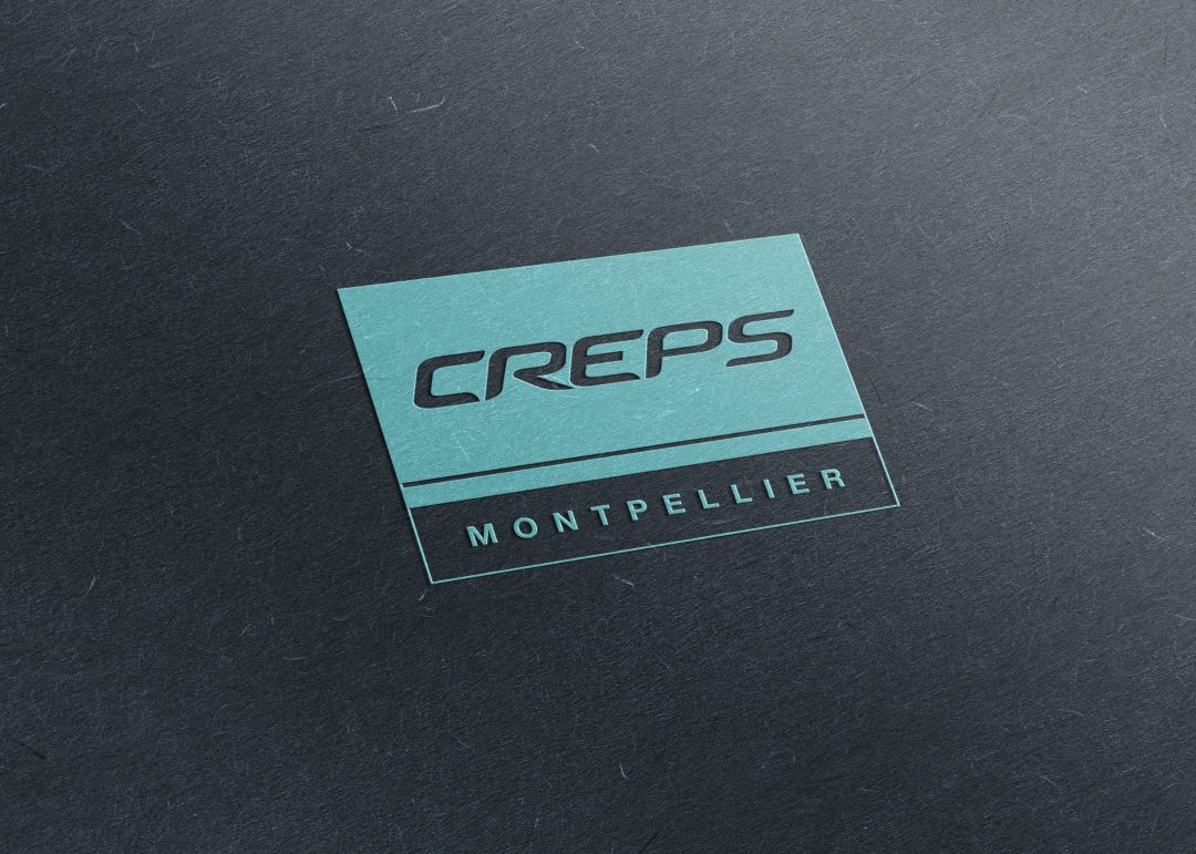 Création du logo du creps de montpellier