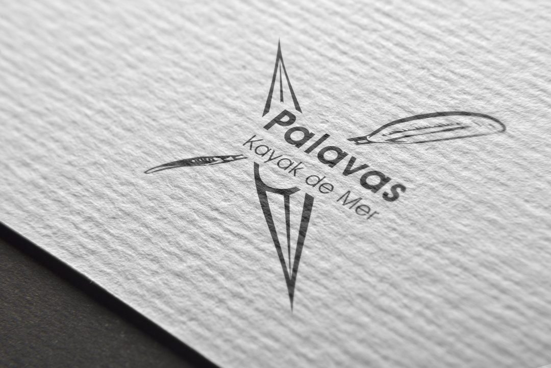 Création graphique logo palavas kayak de mer